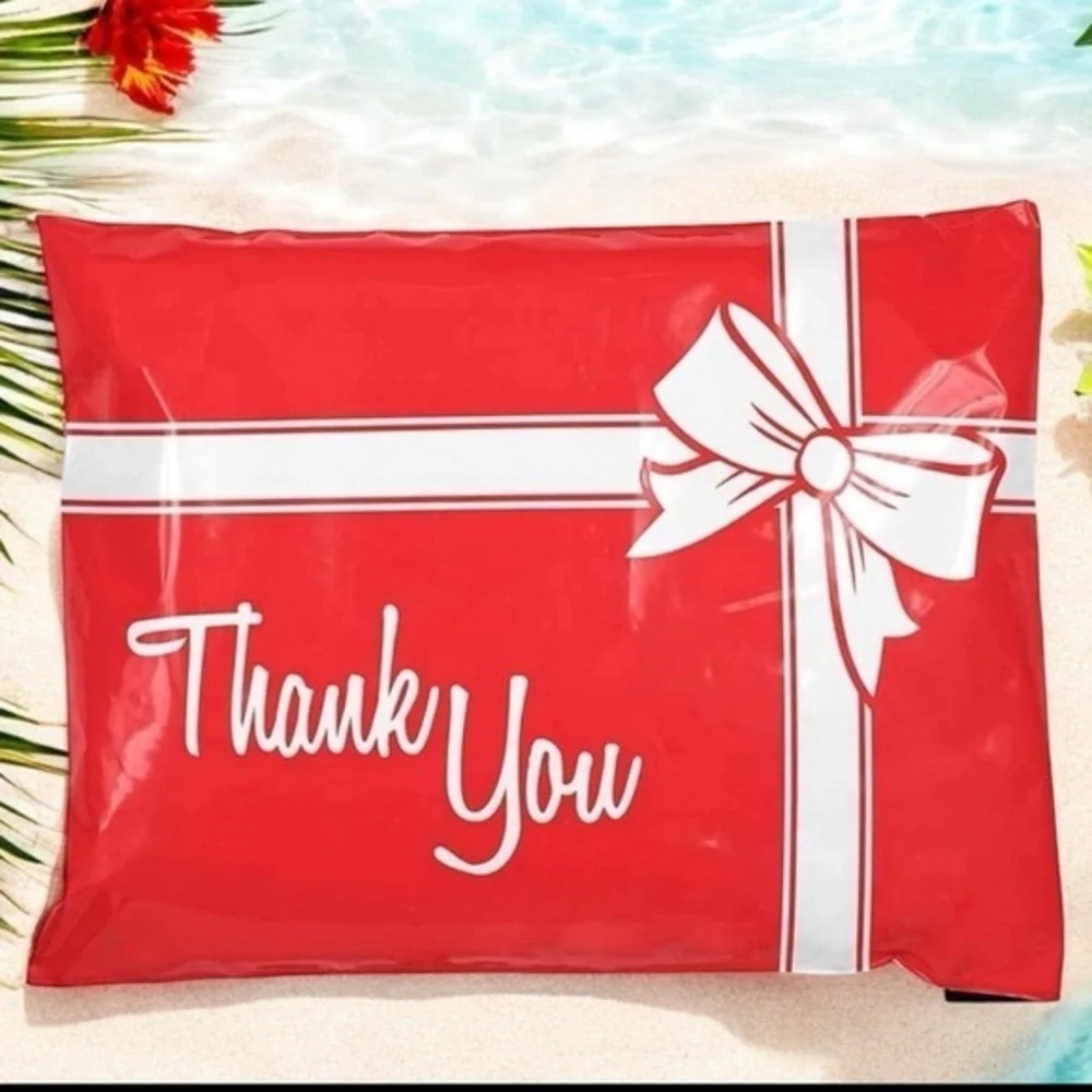 (10) 10x13 Thank you Poly Mailers